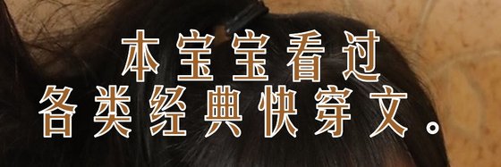 本宝宝看过的各类经典快穿文。